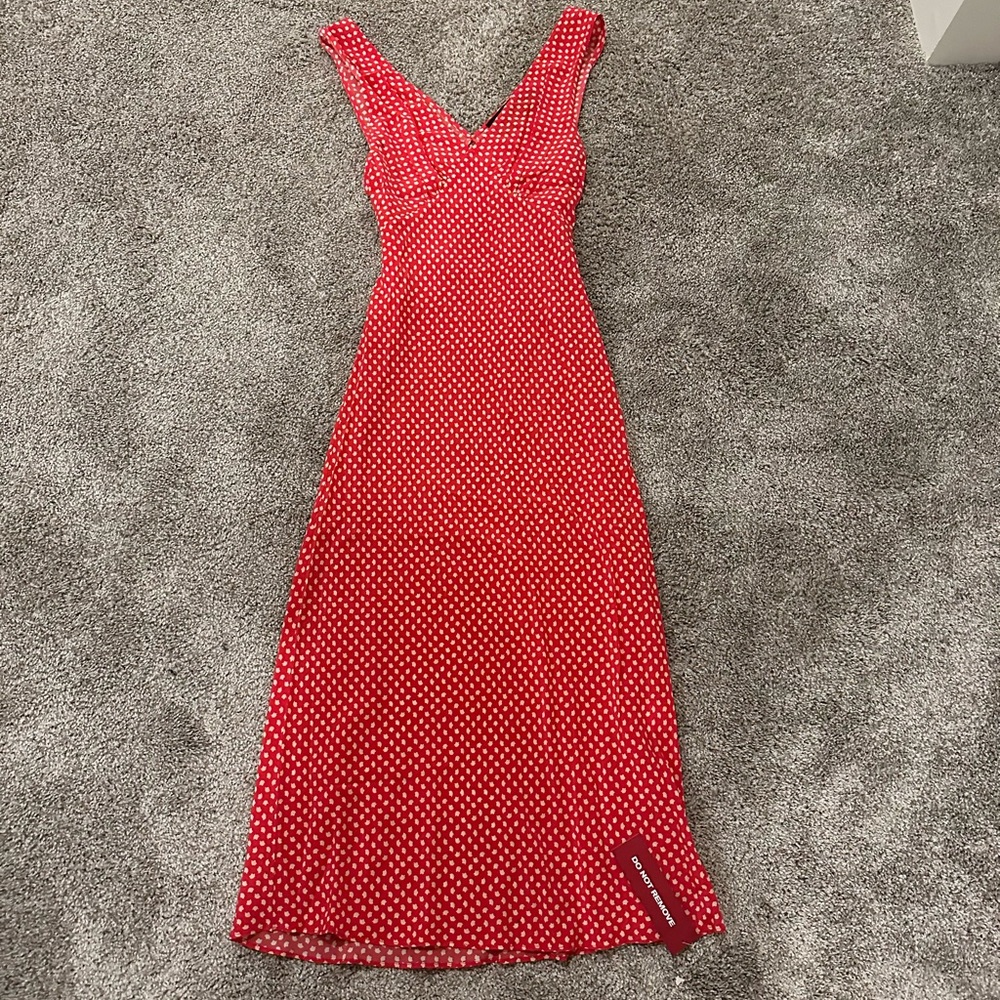 Realisation Par sleeveless midi dress